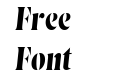 FSP DEMO Wayfinder Stencil CF Bold Italic FSP DEMO Wayfinder Stencil CF Bold Italic