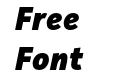 Facit Extrabold Italic Facit Extrabold Italic