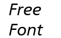 Fact VF Italic Fact VF Italic