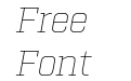Factoria Test Thin Italic Factoria Test Thin Italic
