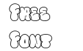 Fanky Bubble Graffiti Line