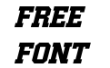 Fastrun Italic Fastrun Italic