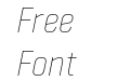 Fester Extra Light Italic Fester Extra Light Italic
