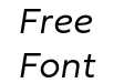 Fieldwork Italic Light Fieldwork Italic Light
