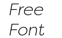 Filson Pro Light Italic Filson Pro Light Italic