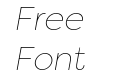 Filson Soft Thin Italic Filson Soft Thin Italic