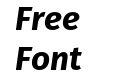 Fira Sans Bold Italic Fira Sans Bold Italic