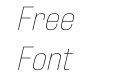 Fixture Italic Thin