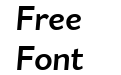 Flat Sans Bold Italic Flat Sans Bold Italic