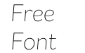 Flat Sans Extra Light Italic Flat Sans Extra Light Italic
