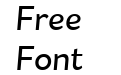 Flat Sans Semibold Italic Flat Sans Semibold Italic