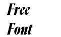 Flecha Bronzea Test M Bold Italic