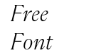 Flecha Test M Light Italic Flecha Test M Light Italic