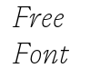 Flecha Test S Extra Light Italic Flecha Test S Extra Light Italic