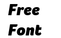 Foco Black Italic Foco Black Italic