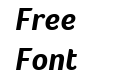 Foco Bold Italic