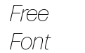 FormaDJR Deck Extra Light Italic FormaDJR Deck Extra Light Italic