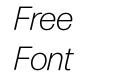FormaDJR Deck Light Italic FormaDJR Deck Light Italic