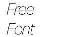FormaDJR Display Extra Light Italic FormaDJR Display Extra Light Italic