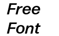 FormaDJR Micro Medium Italic FormaDJR Micro Medium Italic