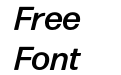 FormaDJR Text Medium Italic