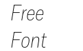 Fort Cond Extralight Italic