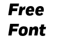 Fort Extrabold Italic