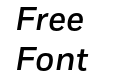 Fort Medium Italic