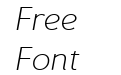 Fox Sans Pro Thin Italic