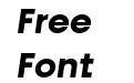 Fractul Bold Italic Fractul Bold Italic