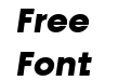 Fractul Extra Bold Italic Fractul Extra Bold Italic