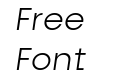 Fractul Light Italic Fractul Light Italic