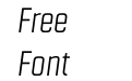 Fragua Pro Extra Light Italic Fragua Pro Extra Light Italic