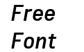 Fraktion Sans Bold Italic Fraktion Sans Bold Italic