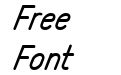 Freeday Sans Oblique Freeday Sans Oblique