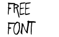 Freehand Blockletter Regular Freehand Blockletter Regular