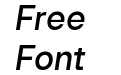 Friends Semibold Italic Friends Semibold Italic