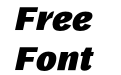 Frock Black Italic