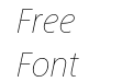 Frutiger NextLTW1G Ultra Lt It Frutiger NextLTW1G Ultra Lt It