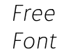 Fuse V.2 Printed Alt Light Italic Fuse V.2 Printed Alt Light Italic