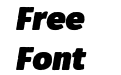 Fuse V.2 Printed Display Ultra Black Italic Fuse V.2 Printed Display Ultra Black Italic