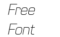 Futurette Thin Italic Futurette Thin Italic