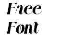 GIANHA Forisa Italic GIANHA Forisa Italic