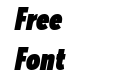 Galatea Black Condensed Italic Galatea Black Condensed Italic