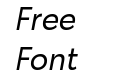 Galatea Regular Italic