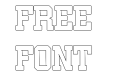 Gamarasa Bold Outline Gamarasa Bold Outline