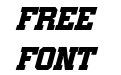 Gamarasa Extra Bold Italic Gamarasa Extra Bold Italic