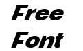 Ganery Extra Bold Italic Ganery Extra Bold Italic