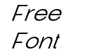Ganery Extra Light Italic Ganery Extra Light Italic
