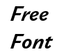 Gaultier Semibold Italic Gaultier Semibold Italic